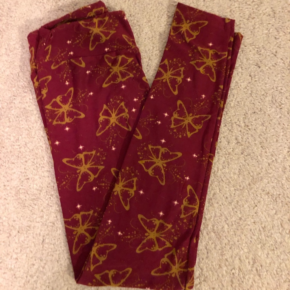 Butterfly Leggings OS